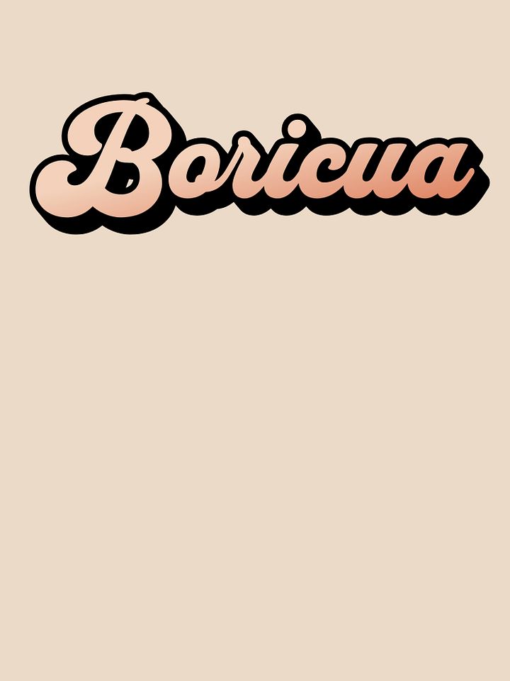 Boricua Camiseta Unisex product image (1)