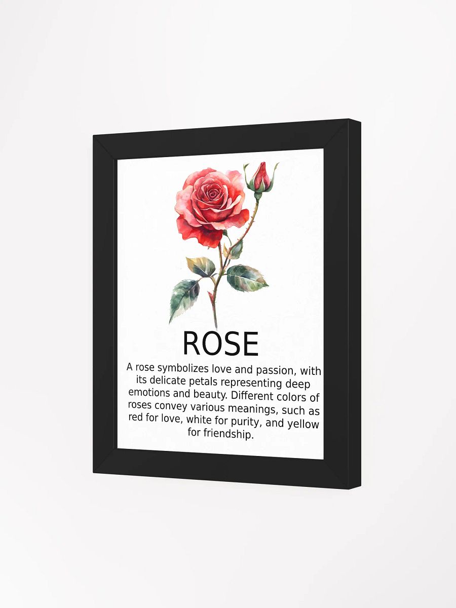 Passionate Petals Framed Poster product image (3)