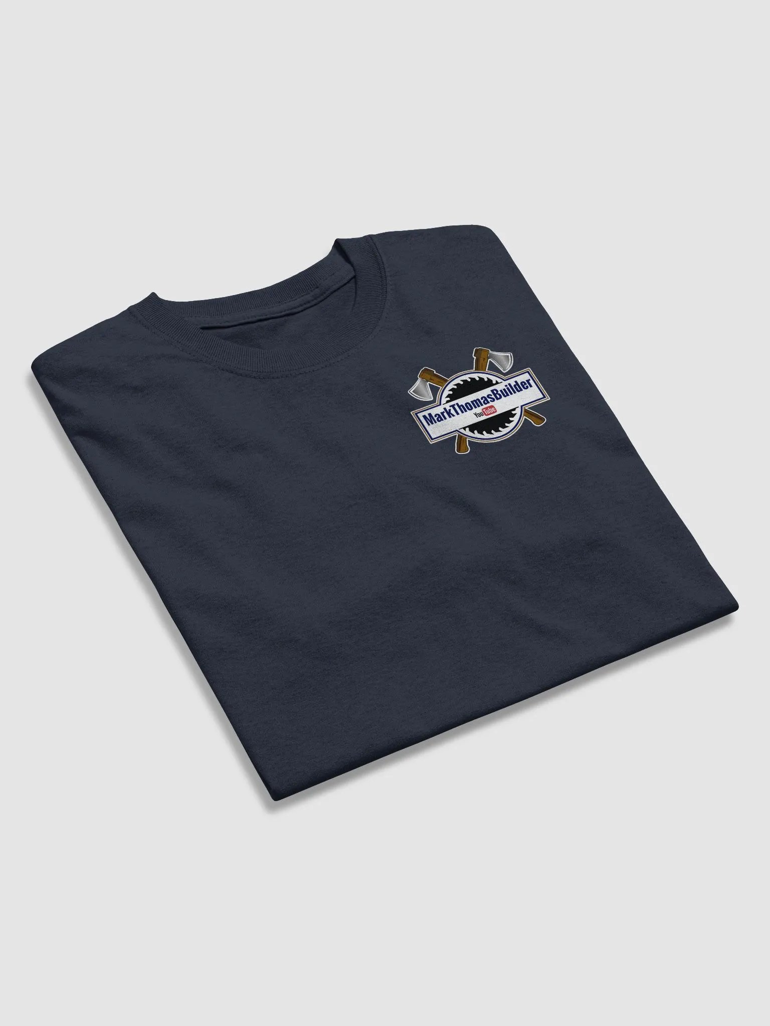 Navy Blue Mark Thomas Builder Tshirt product image (4)
