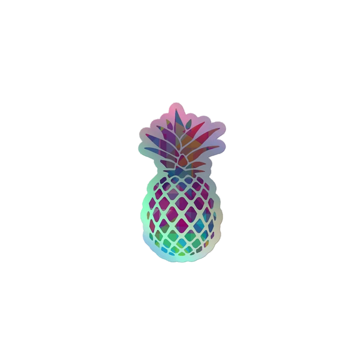 Prismatic Pineapple Holographic Sticker Sheet product image (1)