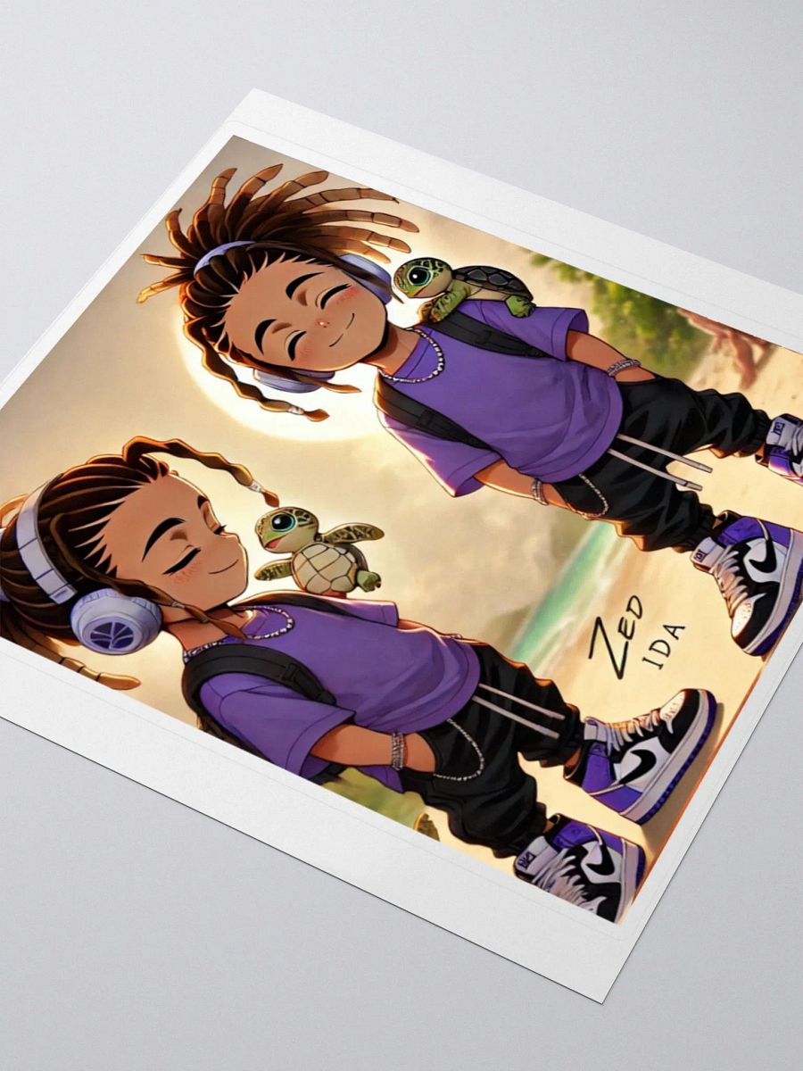 IDA Zed collection Smile Sticker product image (3)
