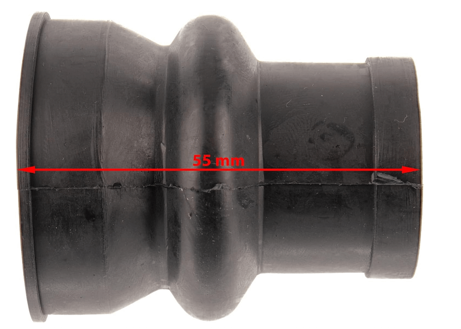 Verbindungsmuffe - f. Tuning-Luftfilterkasten (Power-Airbox ArtNr: 11188-C-S), innen Ø 40 und 28mm product image (3)