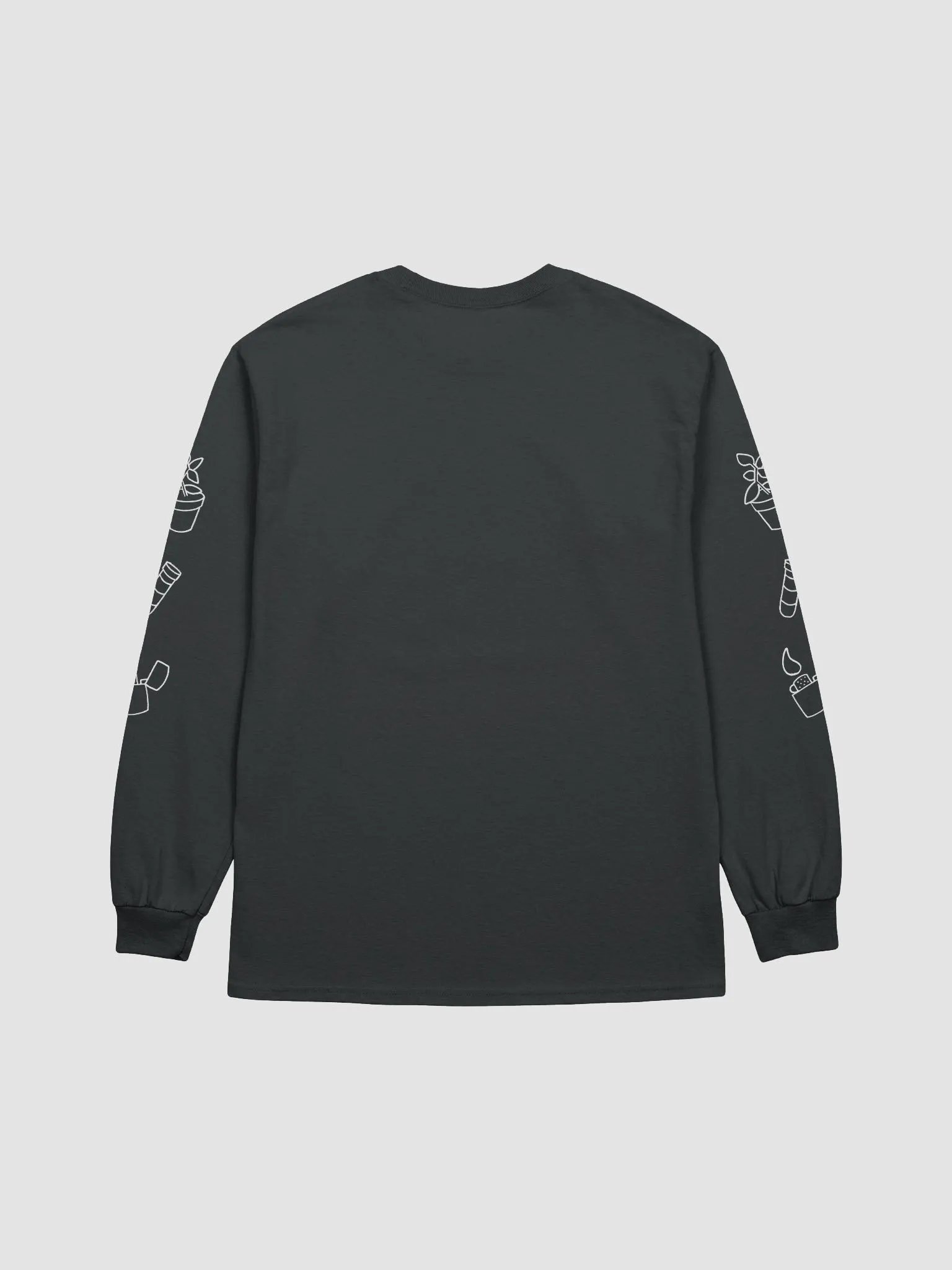 AWESOME SKELETON PAINTING LONG-SLEEVE [BLACK] product image (2)