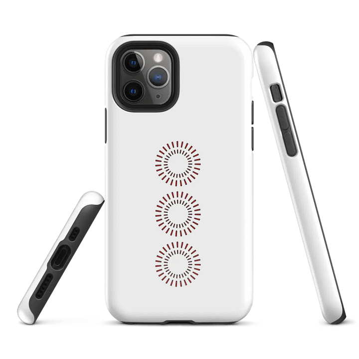 Red Circle Tough Case for iPhone® product image (3)