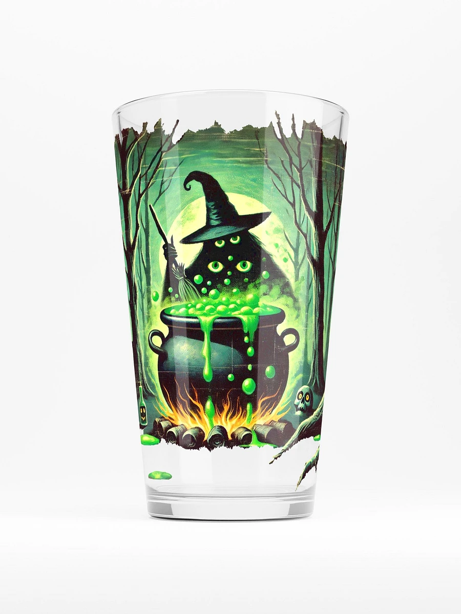 Cauldron Monster Stirring Witch's Brew 16 oz Glass product image (1)