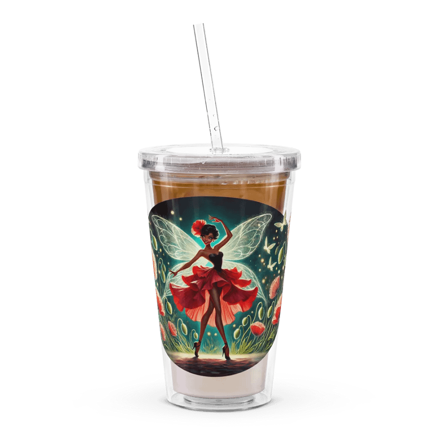 Poppy Fairy Magical Garden Double Wall Tumbler product image (8)