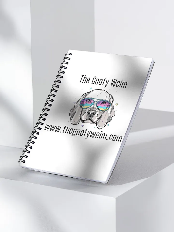 The Goofy Weim Logo Merch - Spiral Notebook product image (1)