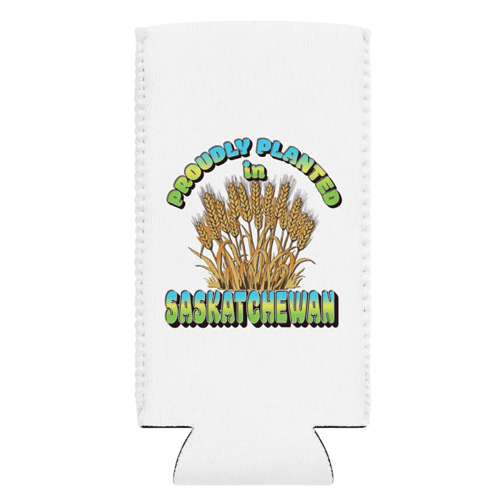 Proudly Planted In Saskatchewan Wheat Field Can Cooler product image (2)