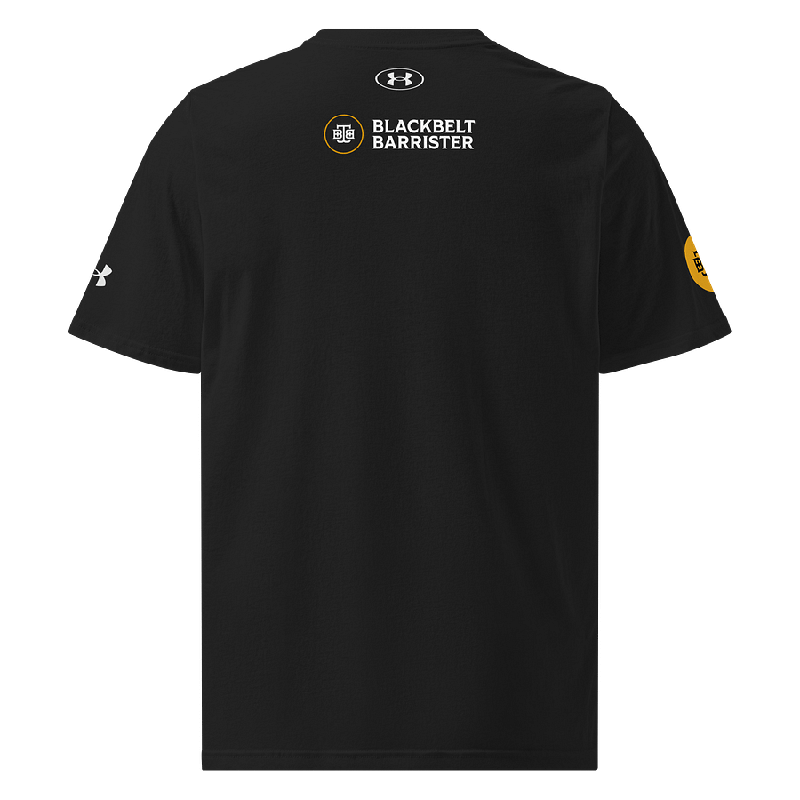 Under Armour x Blackbeltbarrister Athletic T-Shirt Black product image (3)