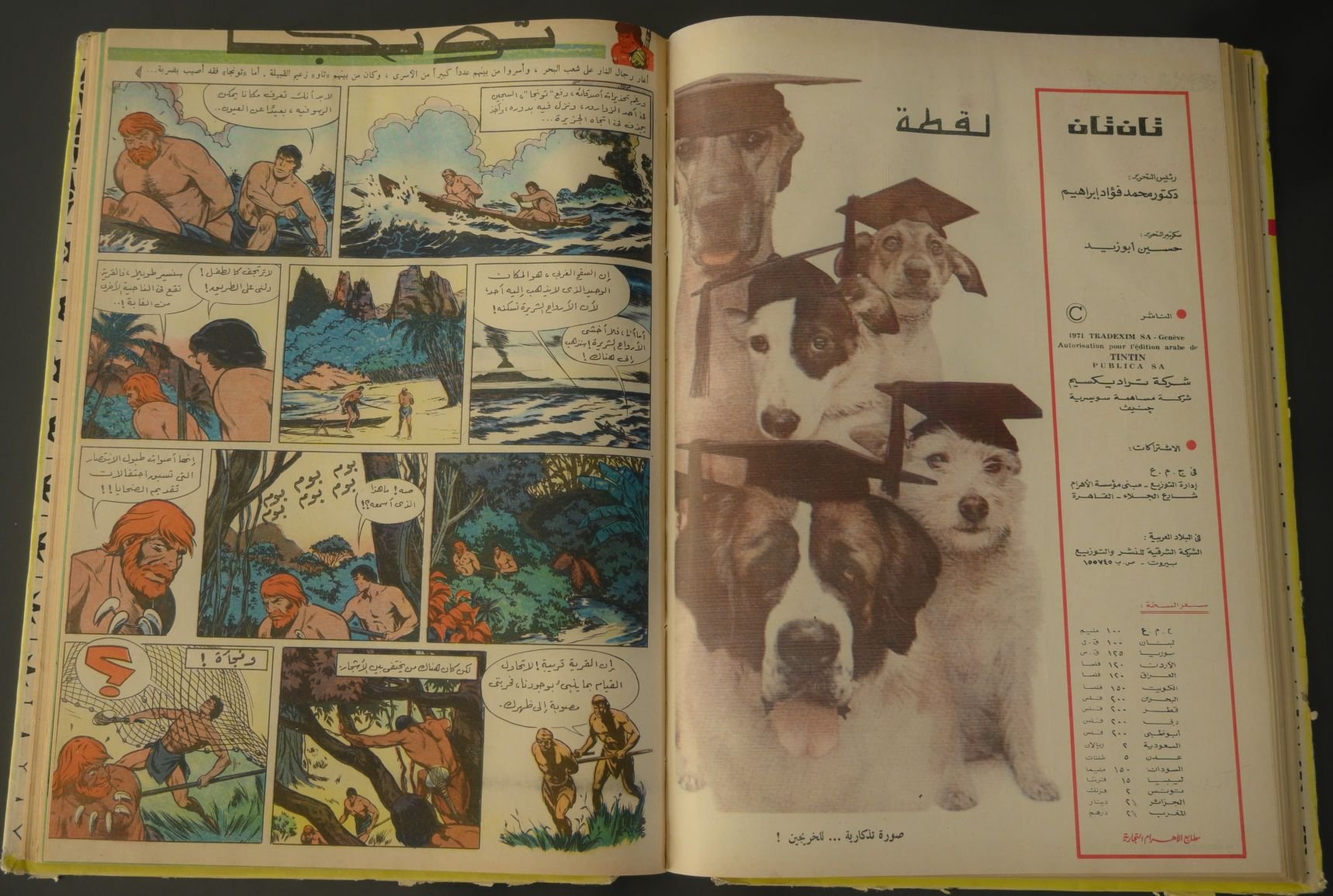 مجلد مجلة تان تان عام 1973 (المجلد الثلاثون) product image (5)