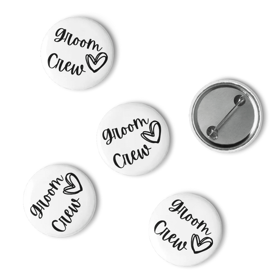 Pin Set - Groom Crew product image (15)