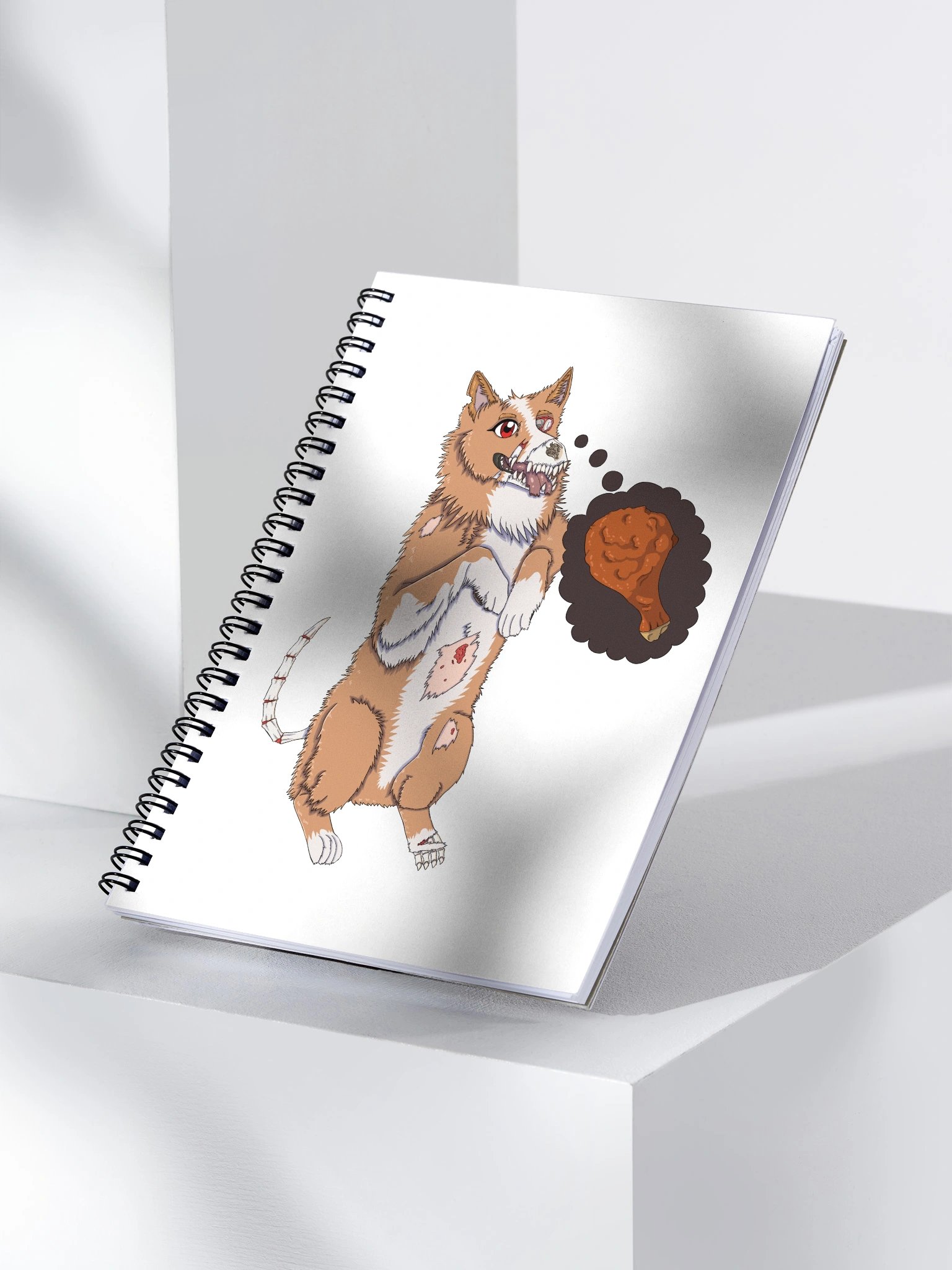 Zombie Dog Spiral Notebook product image (3)