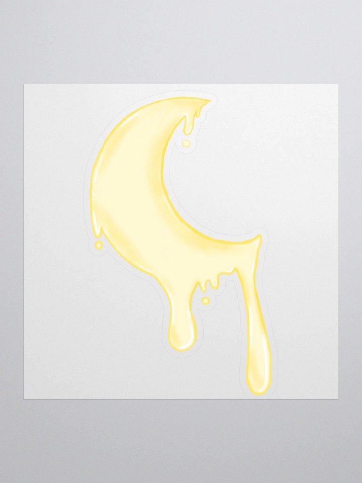 Drippy Moon Stickers product image (1)