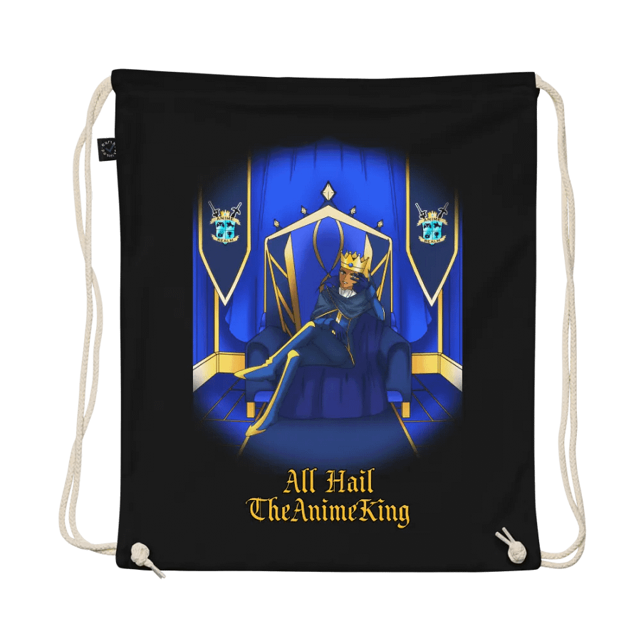 All Hail TheAnimeKing Drawstring Bag product image (1)