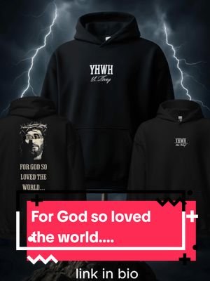✨ 3:16 ✨ “For God so loved the world, that He gave His one and only Son, that whoever believes in Him shall not perish but have eternal life.” – John 3:16 ❤️✝️ This tee isn’t just fabric — it’s a reminder of the greatest gift ever given: salvation through Jesus. 🙌 🔥 The 3:16 tee is live now 👉 YHWH-theway.com 🙏 Thank you all for the love + support #YHWHtheWay #316 #John316 #ChristianClothing #christianstreetwear 