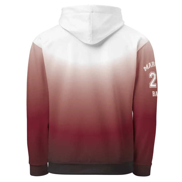 Burgundy Marching Band 25 Varsity Hoodie product image (2)