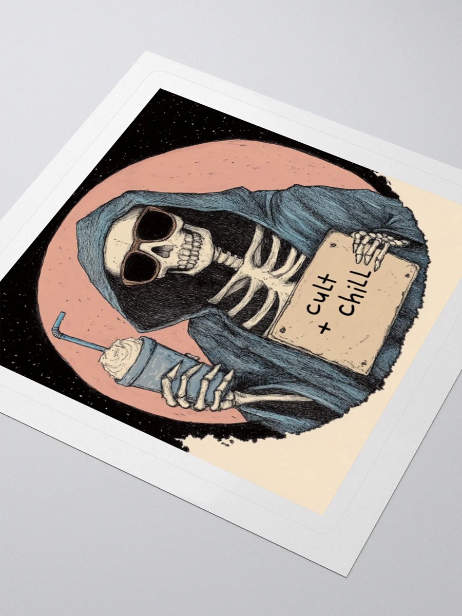 Cult & Chill Kiss-Cut Sticker product image (5)