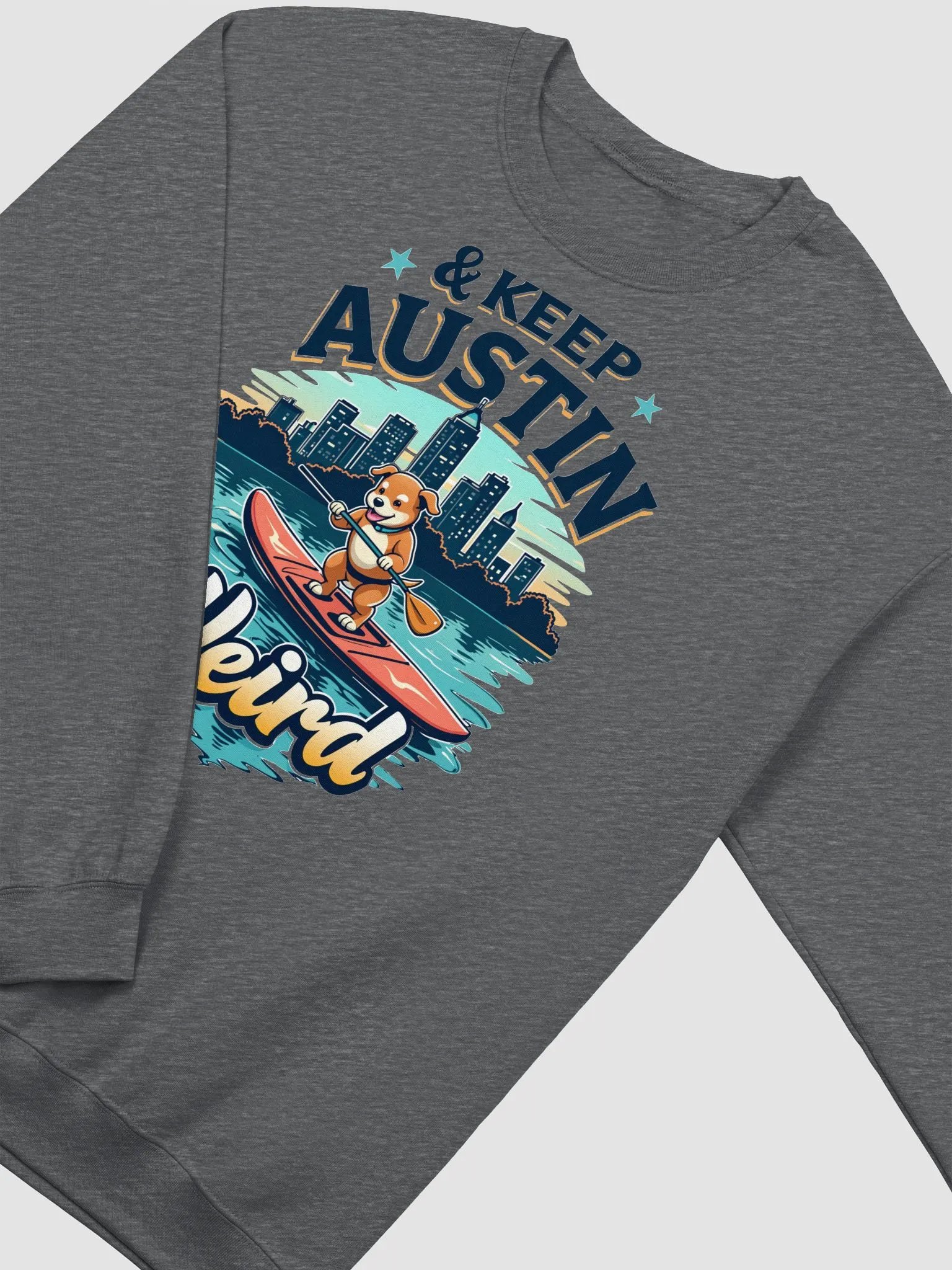 Austin Adventure Dog Crewneck Sweatshirt product image (12)