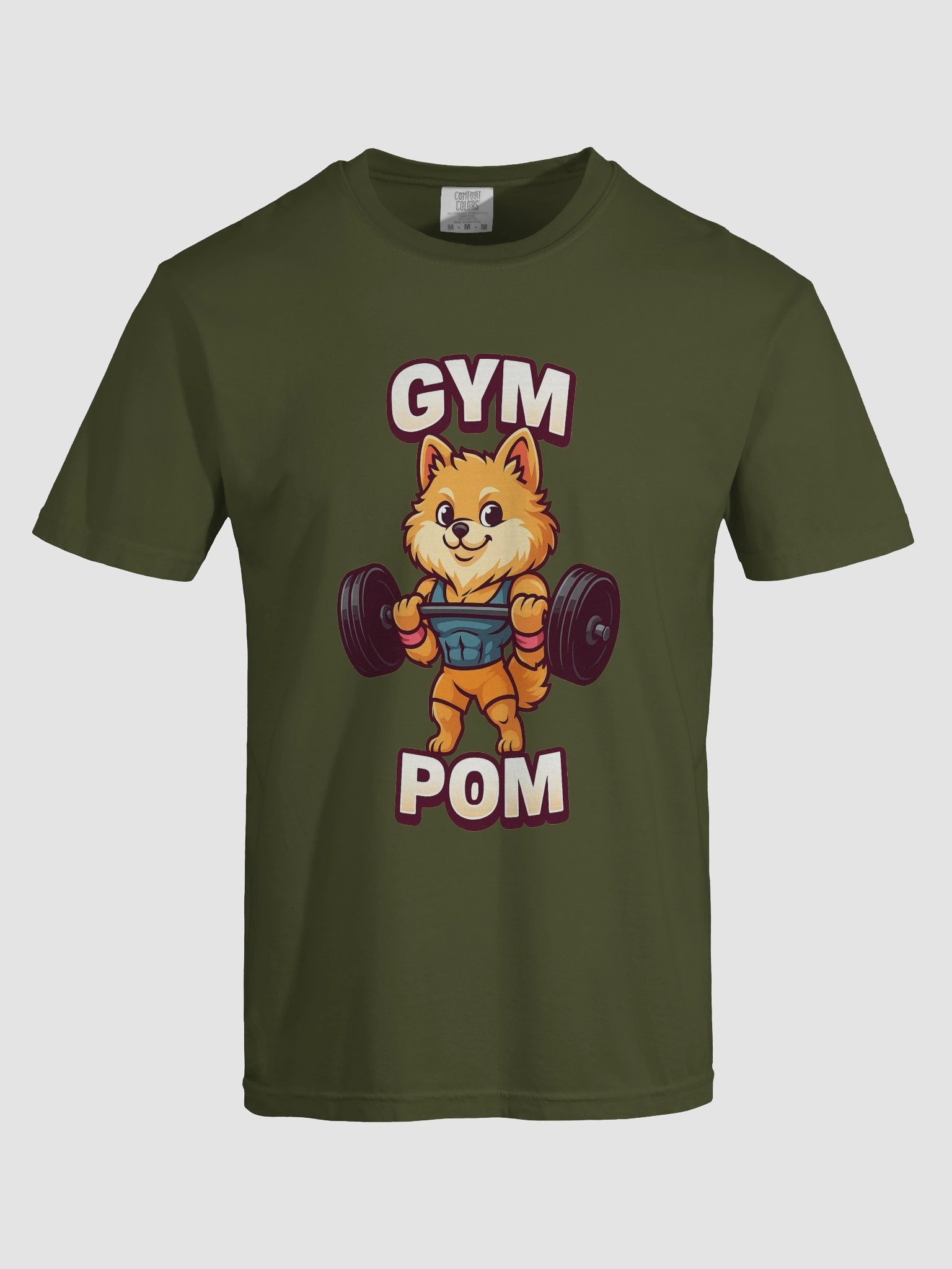 Pom Muscle Pup Gym Champ T-Shirt product image (31)