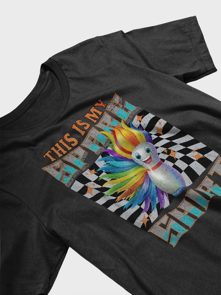 This Is My Spare Shirt Bowling Whimsical Pin Graphic Tee product image (8)