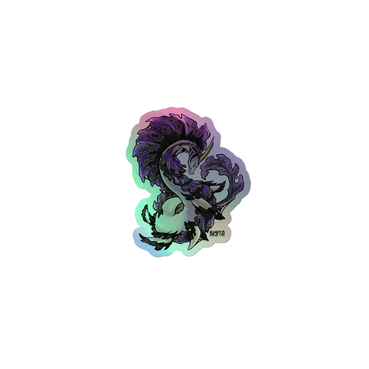 Hidden Kelpie Holographic Sticker product image (1)