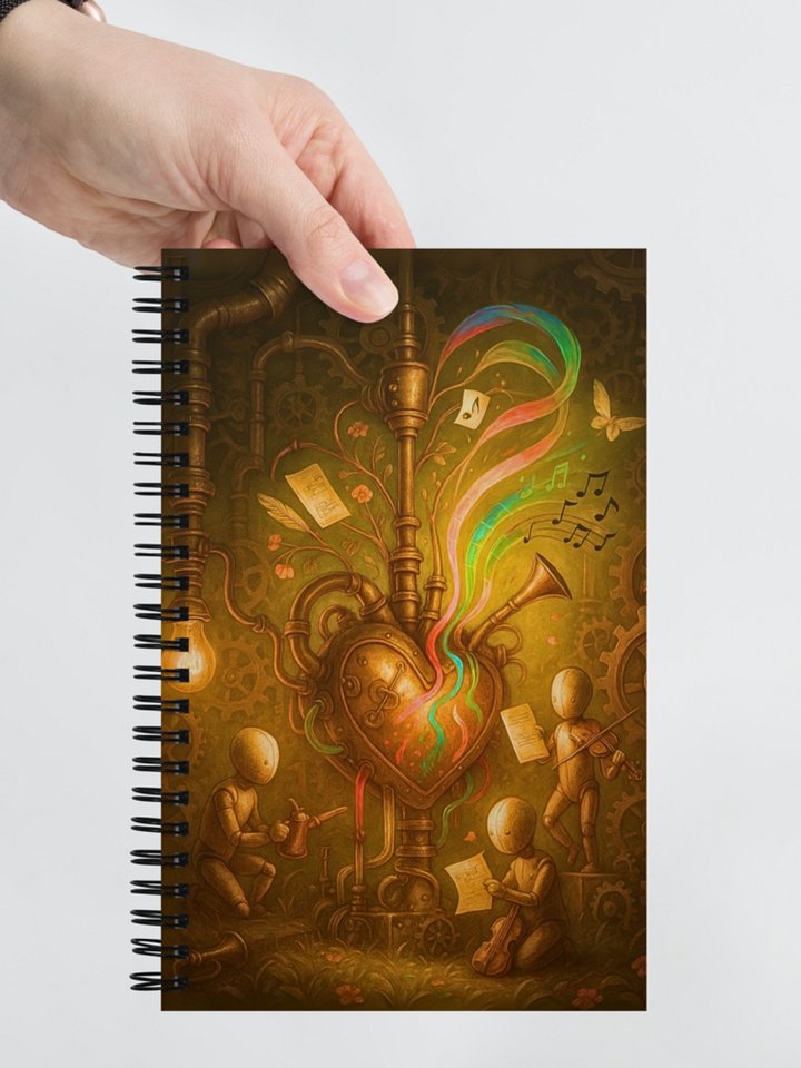 Steampunk Symphony - Spiral Journal Notebook product image (2)