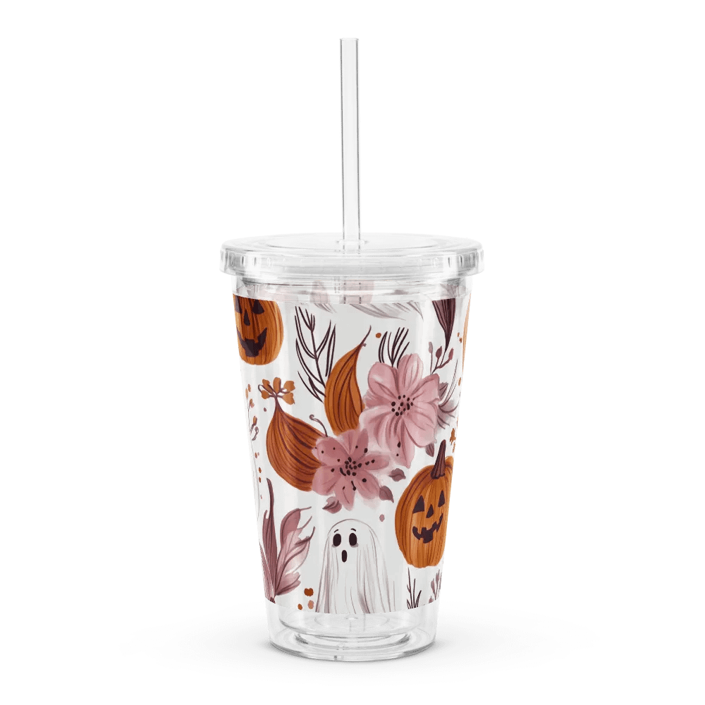Ghosts and Jack-o'-lanterns Double Wall Tumbler product image (4)