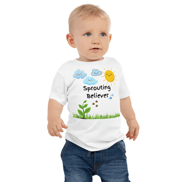 Sprouting Believer Baby Tee product image (1)