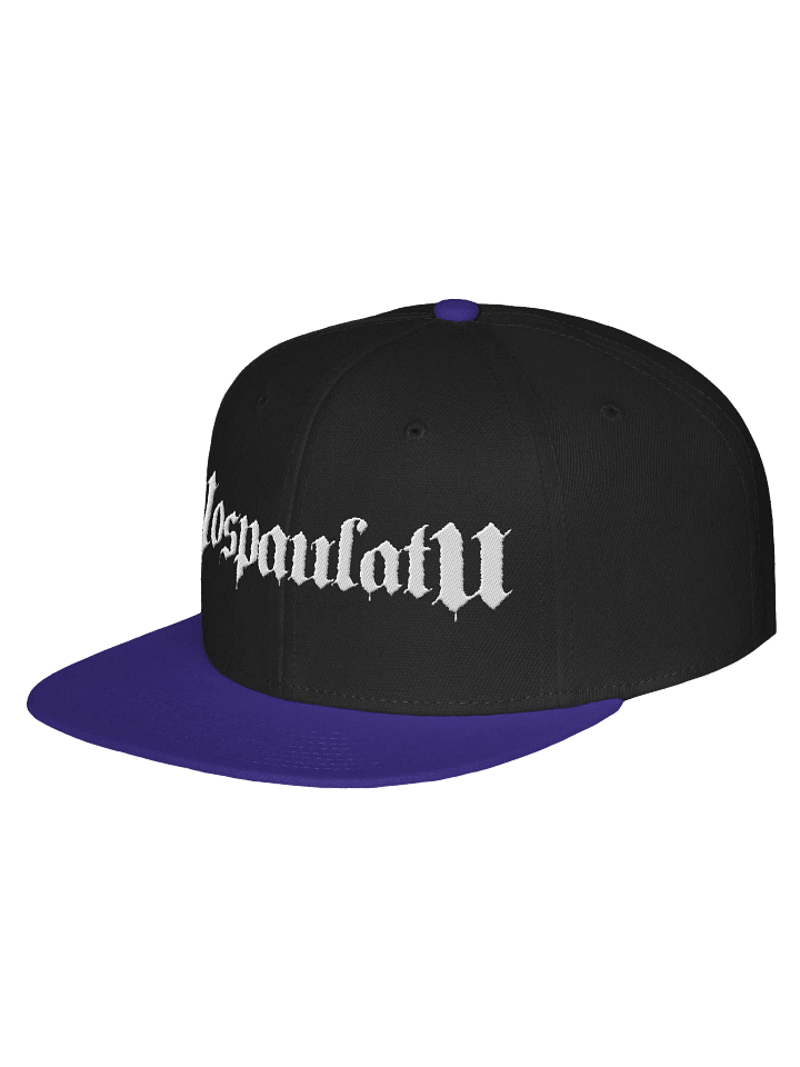 Embroidered White Logo Baseball Cap product image (2)