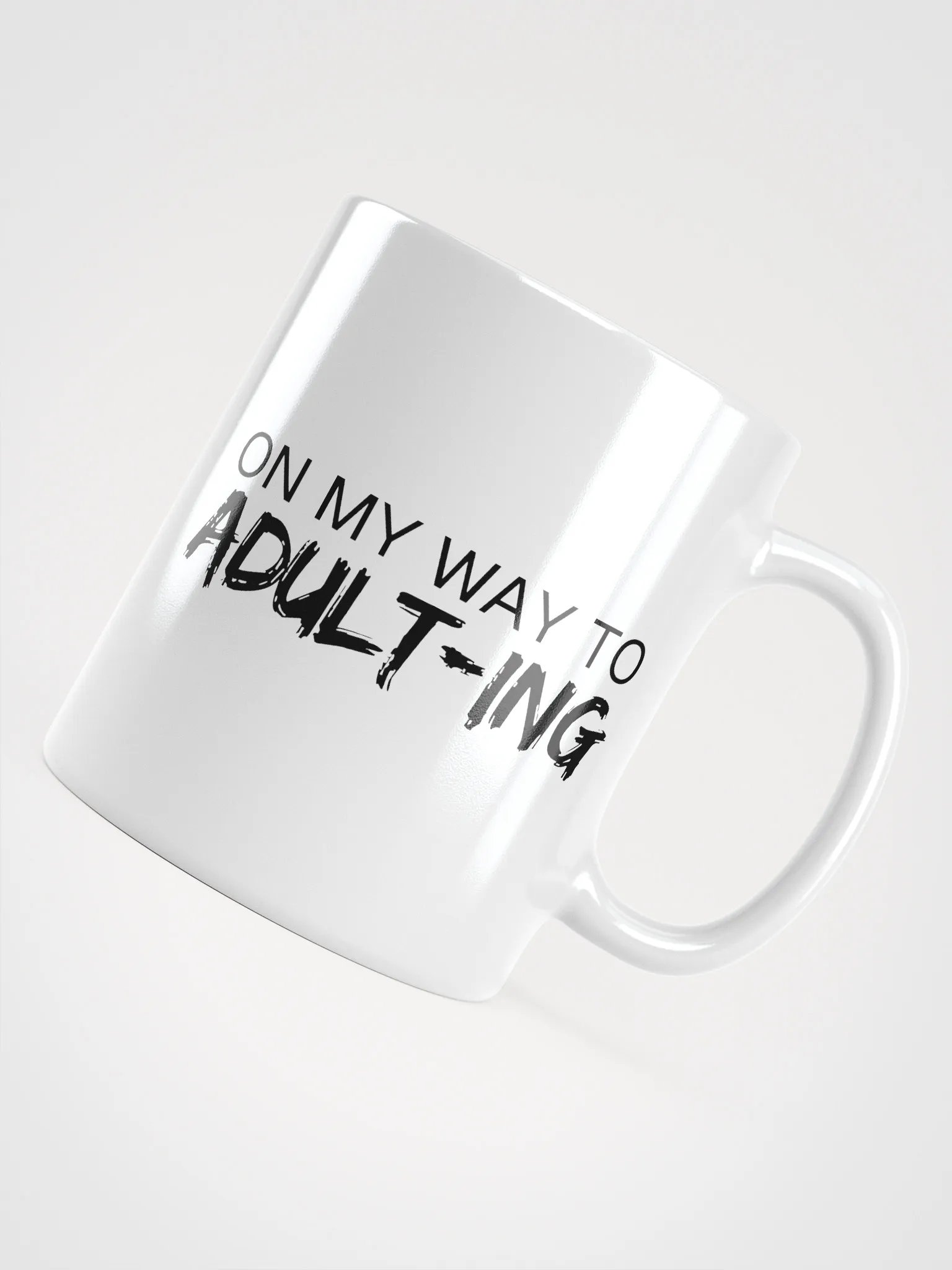 On My Way to Adulting Ceramic Mug product image (1)