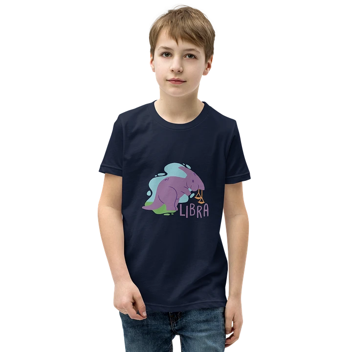 Youth Libra Dino T-Shirt product image (21)