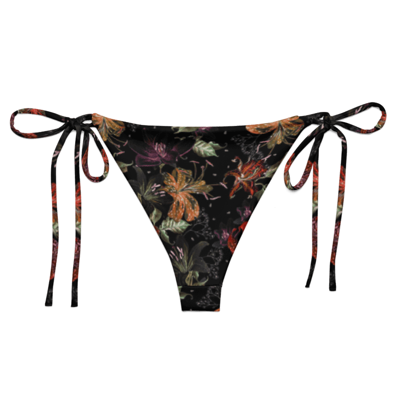 Starry Night | Recycled String Bikini Bottom product image (6)