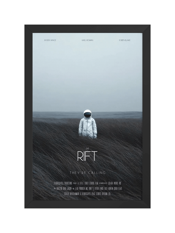 The Rift - Faux Movie Poster (Framed) product image (1)