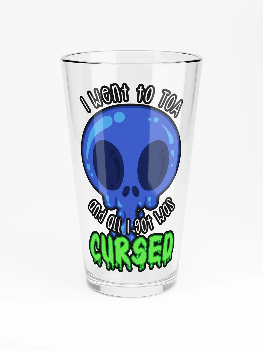 All I Got Was Cursed - Shaman - Pint Glass product image (3)