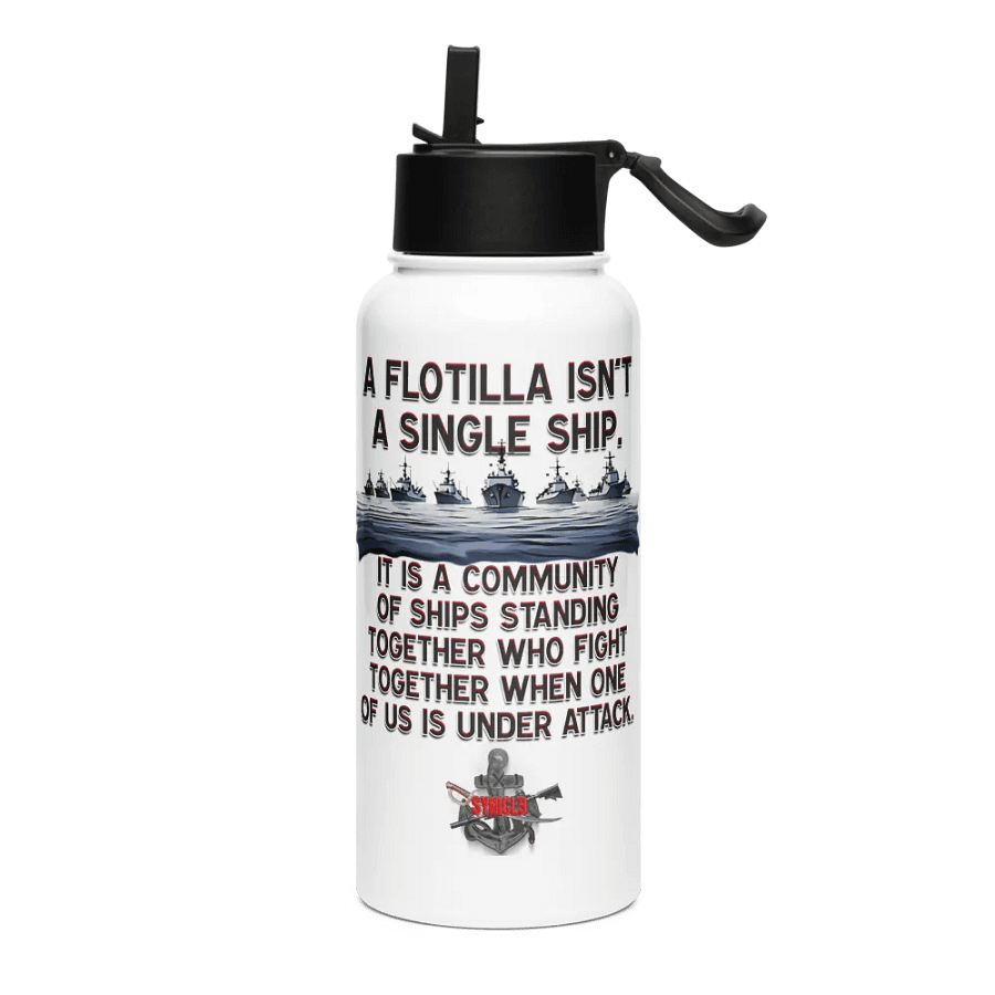 A Flotilla - Bottle w/Straw product image (3)
