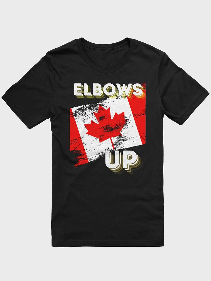 Canadian Flag 'Elbows Up' T-Shirt product image (2)