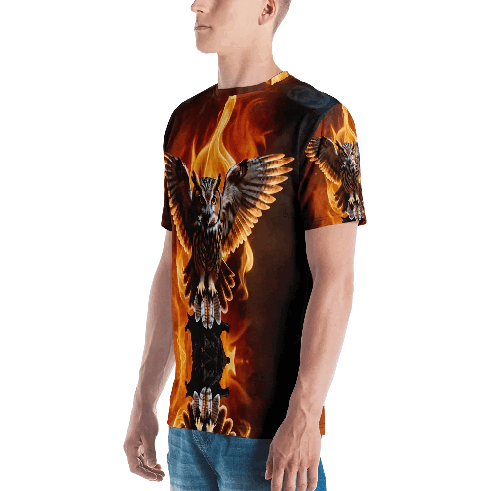 Owl T shirt product image (4)