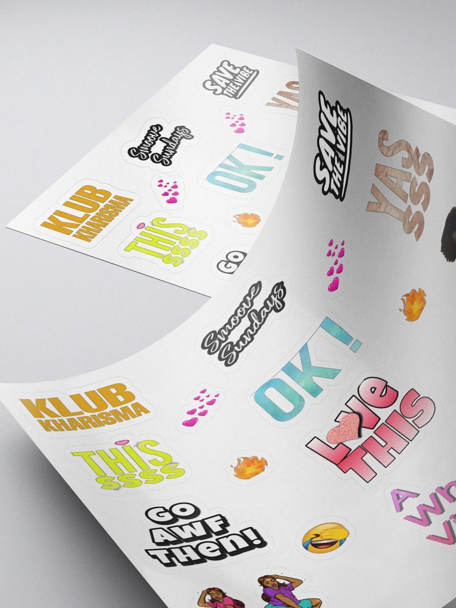 Vibe Khrew Sticker Pack product image (4)