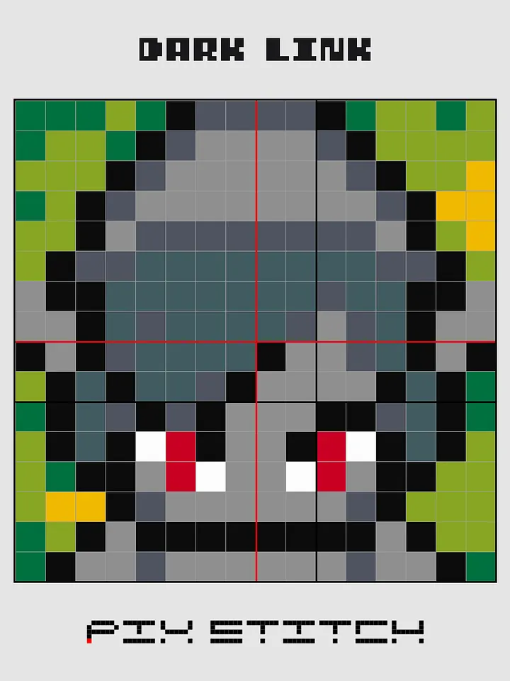 Dark Link Pixel Art product image (2)