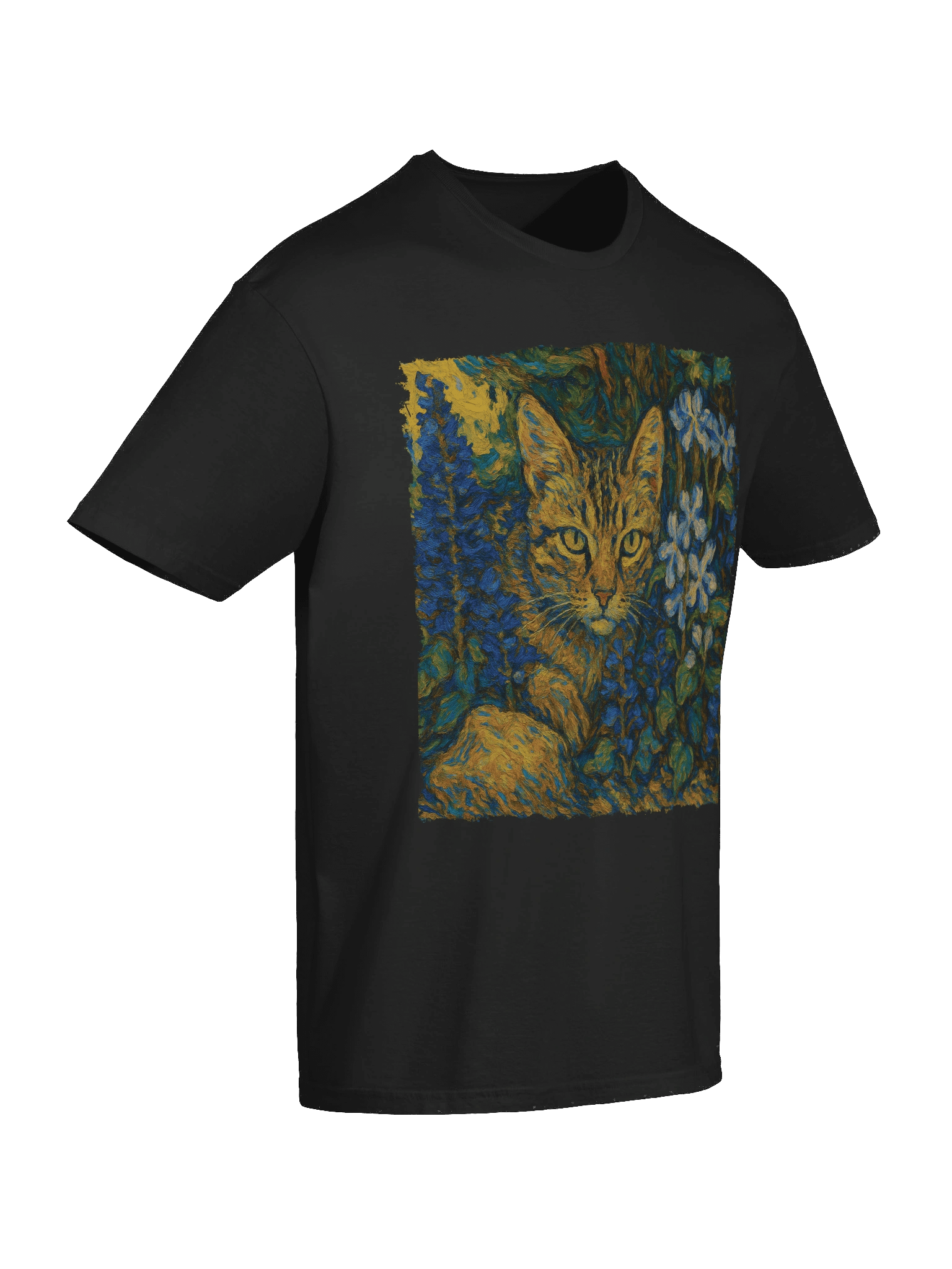 Feline Among Flowers T-Shirt product image (66)