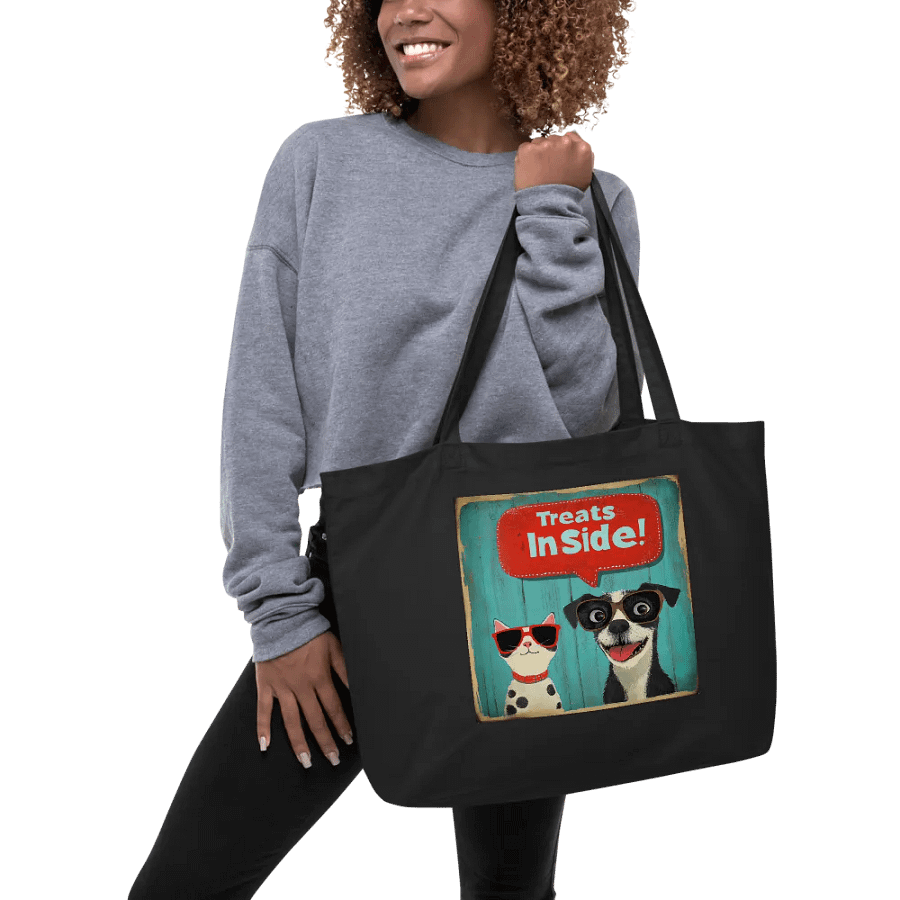 Treats Inside! Pet Lover Tote Bag product image (5)