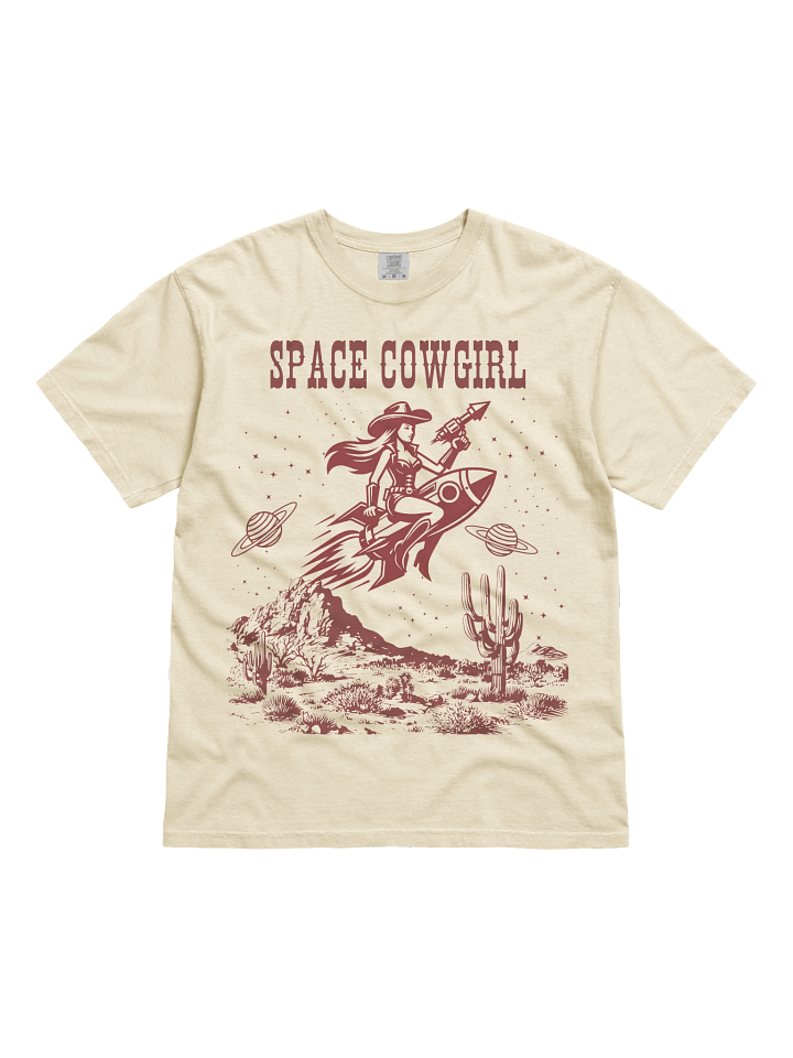 Space Cowgirl Adventure Premium Unisex T-Shirt product image (3)