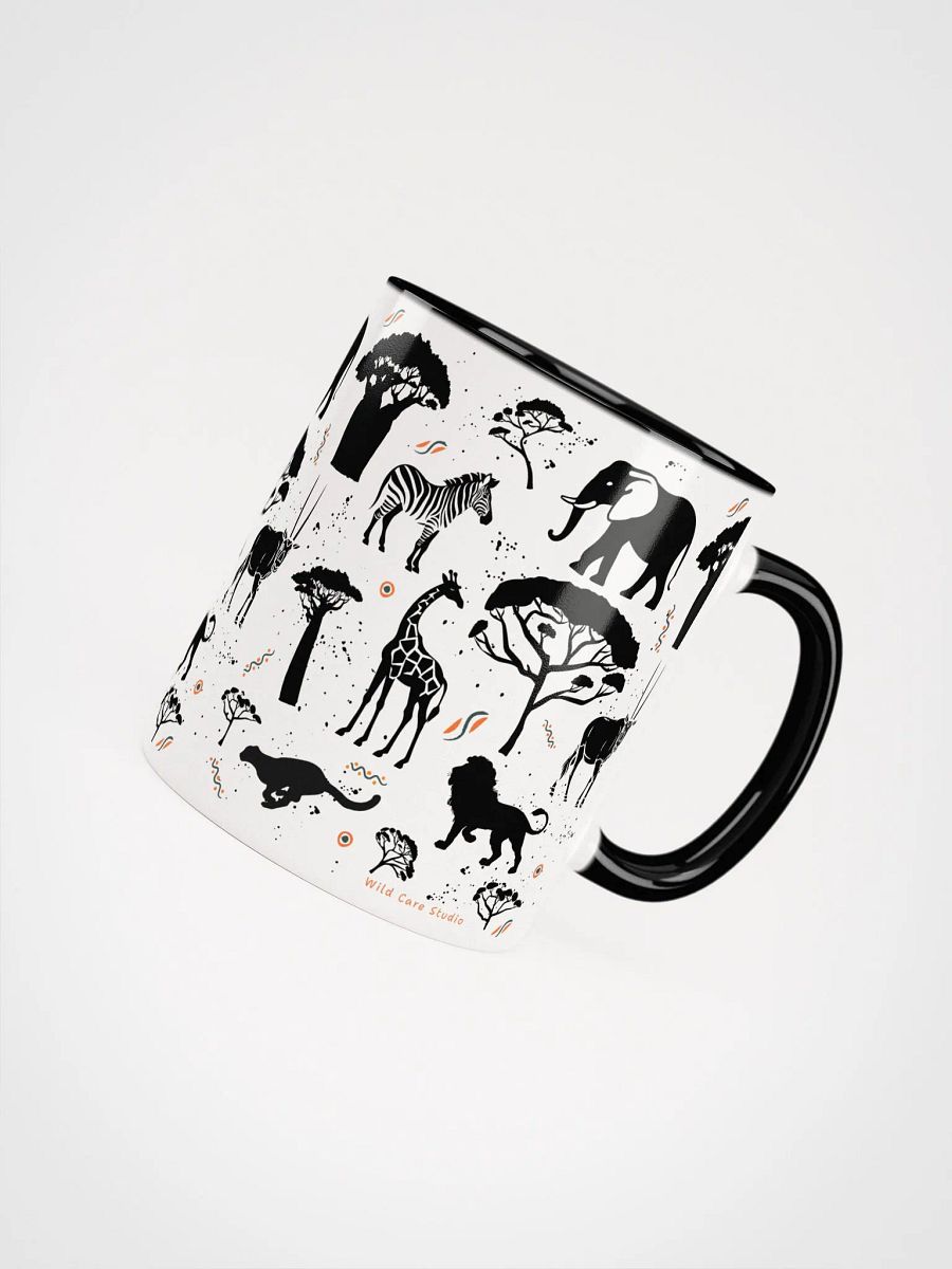 Unique African Wildlife Patterned Ceramic Mug product image (16)