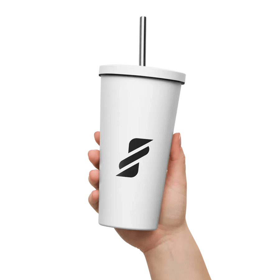 Skux - Tumbler Coffee Mug (Black logo) product image (11)