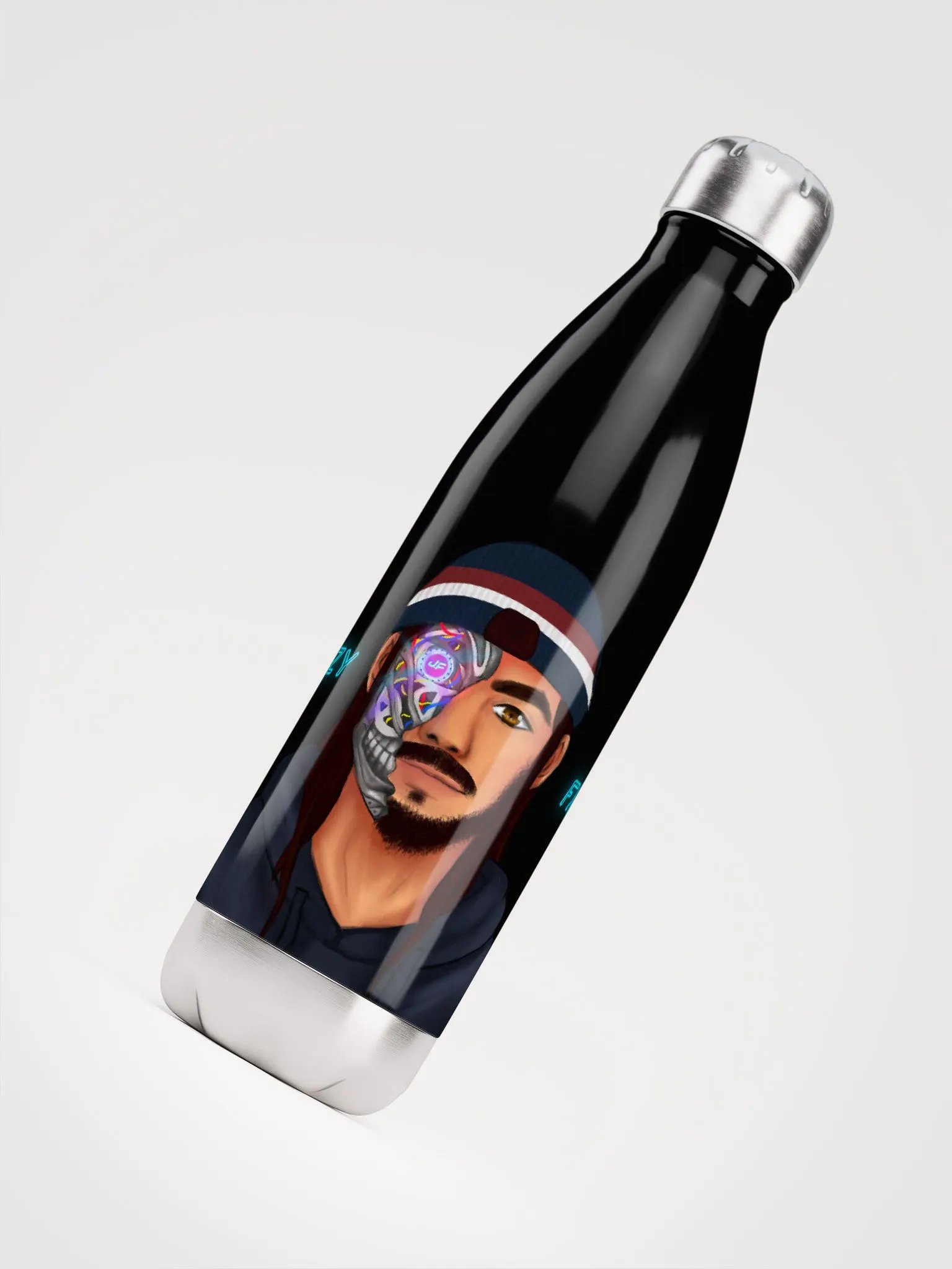 JazzyFaux Stainless Steel Drinking Thermos product image (4)