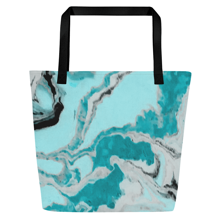 Fluid Turquoise Art Bag product image (1)