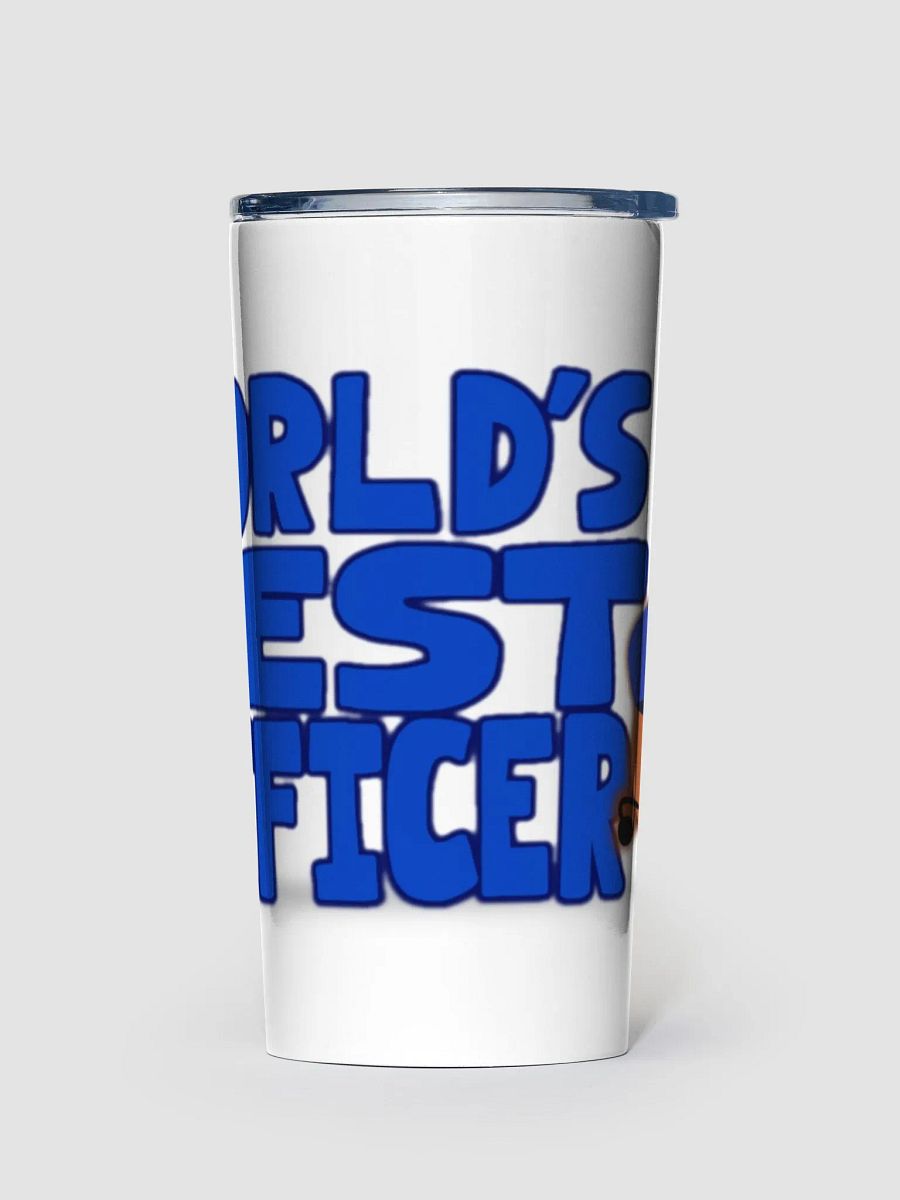 World's Best Officer Steel Tumbler product image (1)