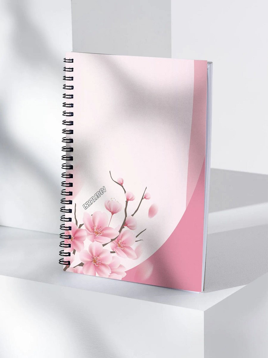 Cherry Blossom Spiral Notebook product image (4)