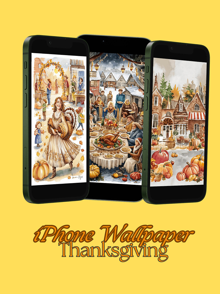 Thanksgiving - iPhone Wallpaper product image (1)