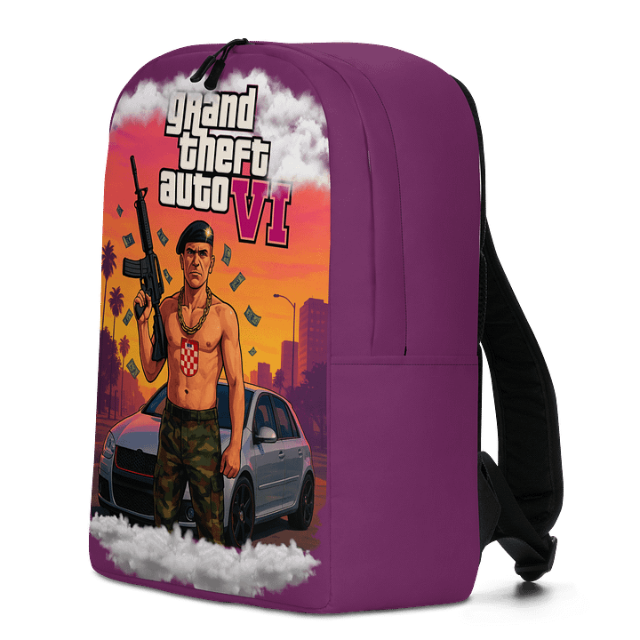 Urban Warfare All-Over Print Backpack product image (2)